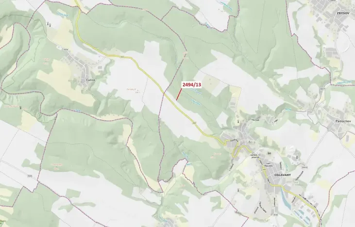 Dražba lesa, Oslavany, 113 m2