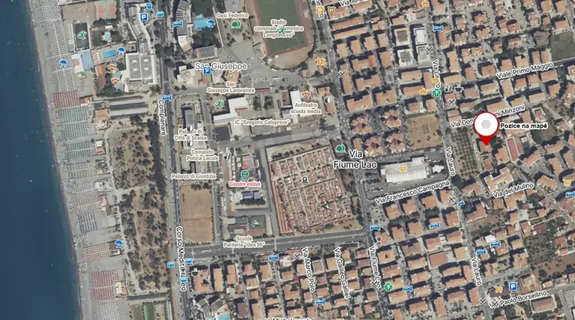 Dražba bytu 2+kk, Scalea, Itálie, Via Don Giovanni Minzoni, 34 m2