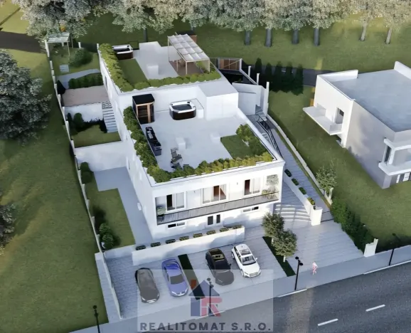 Pronájem rodinného domu, Praha - Komořany, Pod lesem, 325 m2