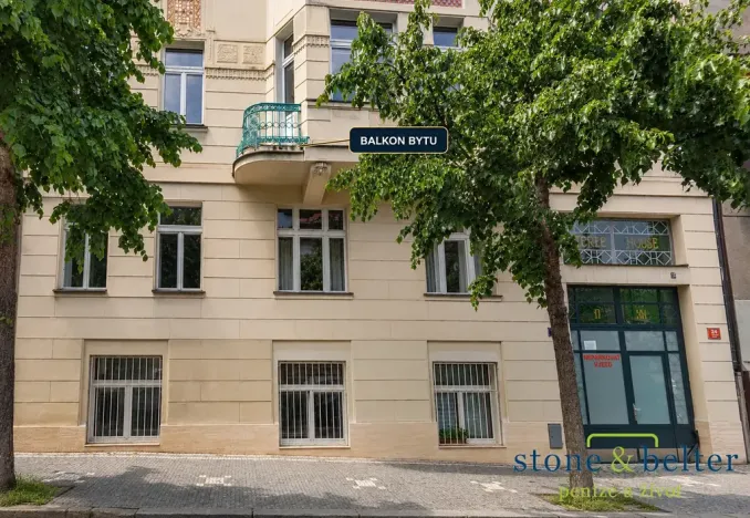 Pronájem bytu 3+1, Praha - Bubeneč, Bubenečská, 116 m2