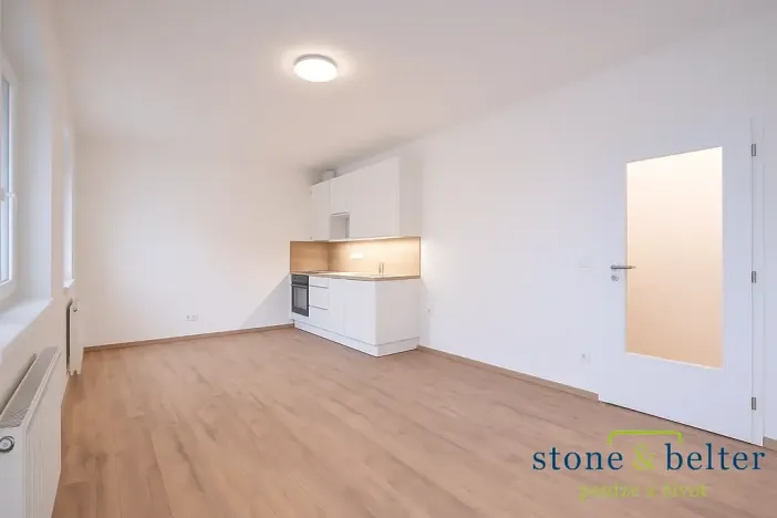 Pronájem bytu 1+kk, Praha - Hlubočepy, Fabiánové, 31 m2