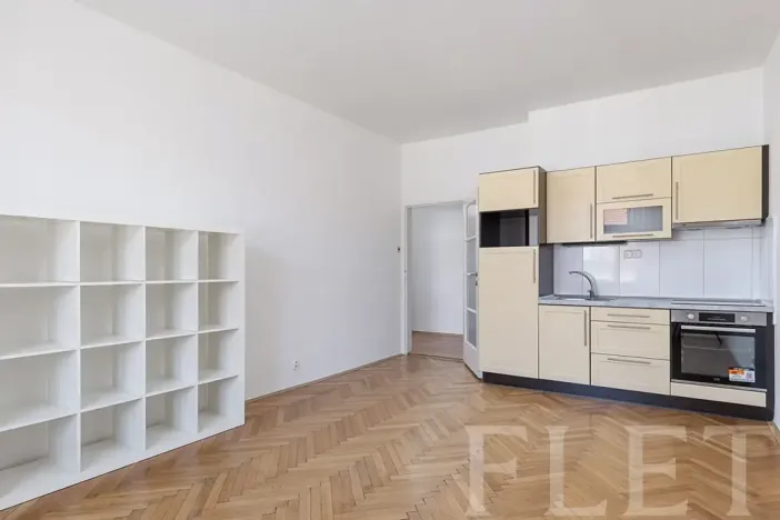 Pronájem bytu 2+kk, Praha - Nusle, Oldřichova, 50 m2