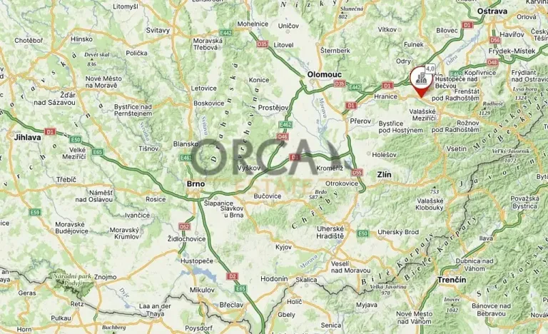Prodej podílu pole, Hustopeče nad Bečvou, 1685 m2