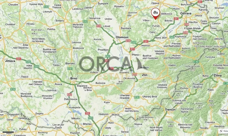 Prodej pole, Větřkovice, 1090 m2