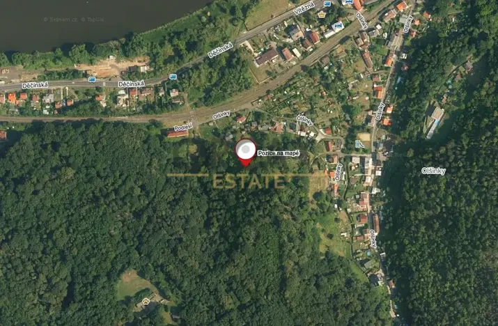 Prodej zahrady, Ústí nad Labem, 2146 m2