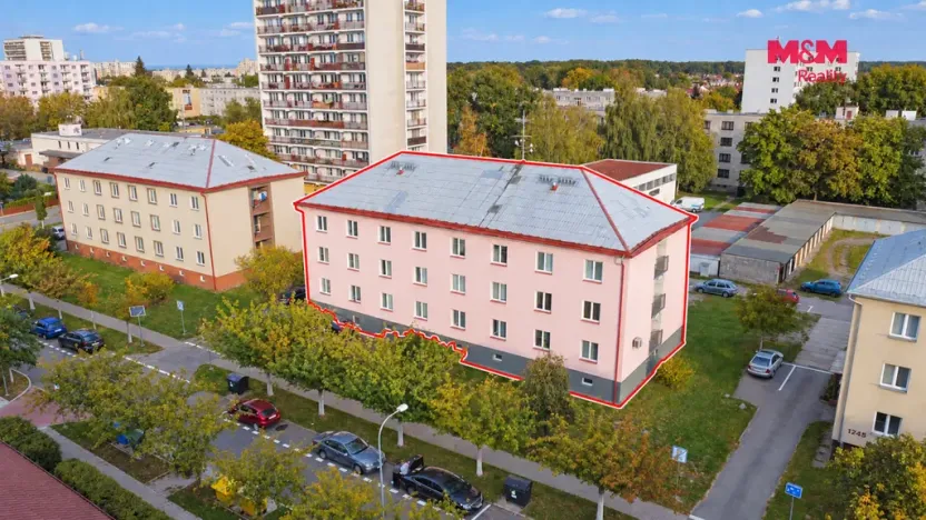 Pronájem bytu 1+1, Pardubice - Bílé Předměstí, Na Okrouhlíku, 28 m2