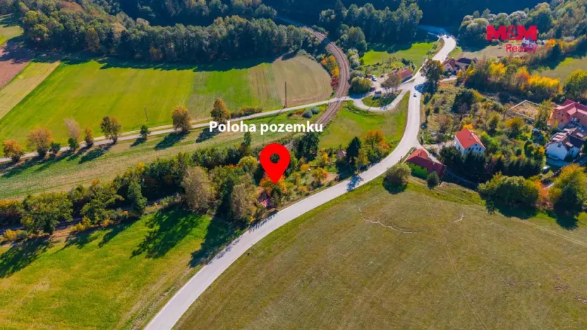 Prodej pozemku pro bydlení, Zlatá Koruna - Plešovice, 1647 m2