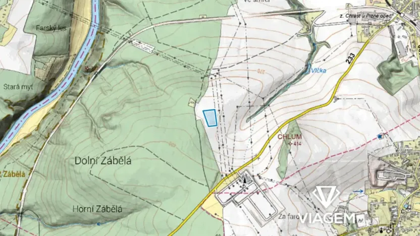 Prodej podílu pole, Chrást, 4931 m2