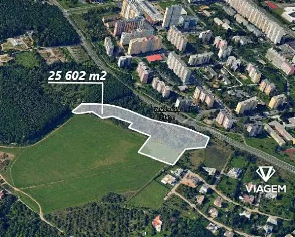 Prodej podílu pozemku, Praha, 6085 m2