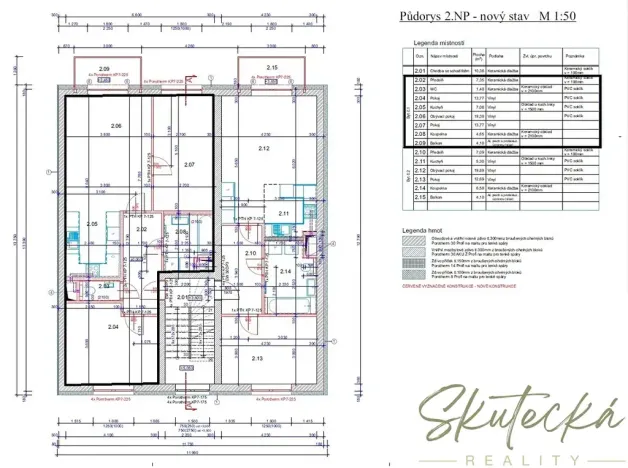 Pronájem bytu 3+kk, Hodonín, 67 m2