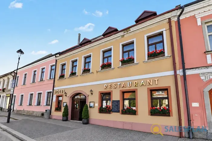 Prodej ubytování, Nová Bystřice, Mírové nám., 648 m2