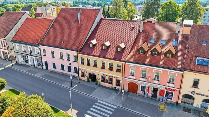 Prodej ubytování, Nová Bystřice, Mírové nám., 648 m2