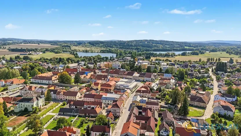 Prodej ubytování, Nová Bystřice, Mírové nám., 648 m2