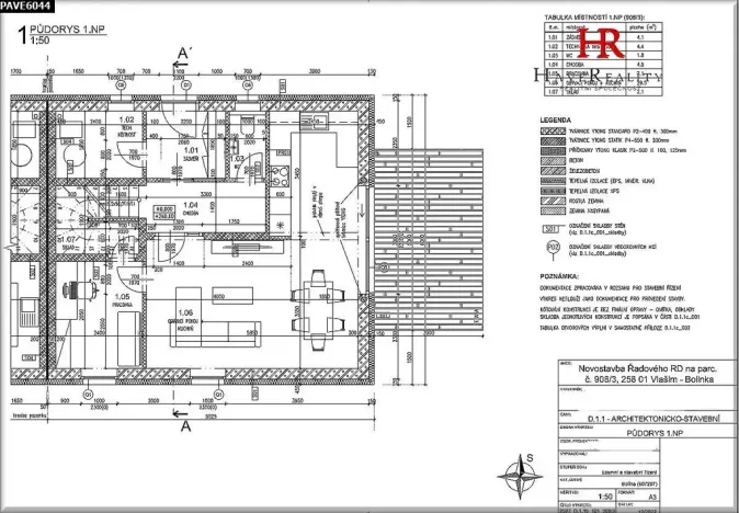 Pronájem rodinného domu, Vlašim, 105 m2