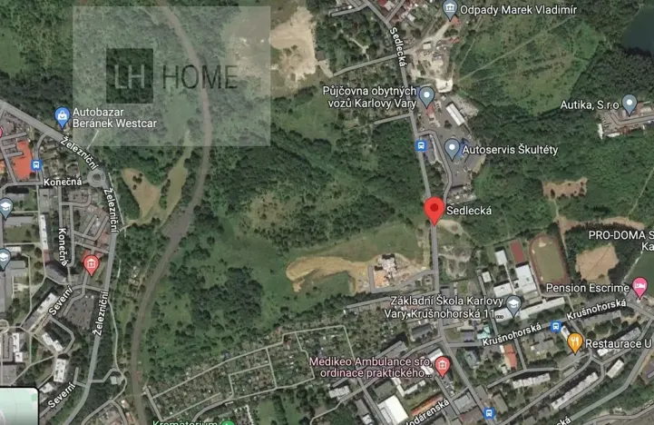 Prodej komerčního pozemku, Karlovy Vary, 7500 m2
