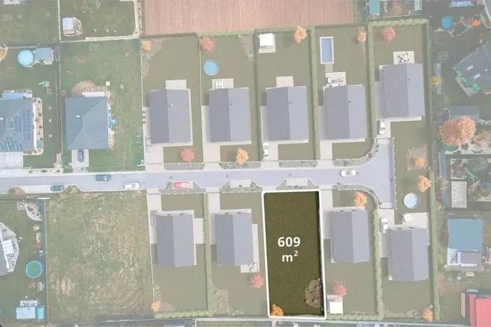 Prodej pozemku pro bydlení, Labské Chrčice, 609 m2