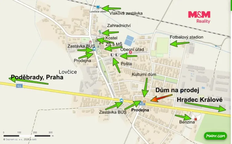 Prodej rodinného domu, Lovčice, 75 m2