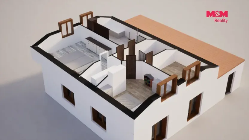 Prodej rodinného domu, Sokoleč, Luční, 128 m2