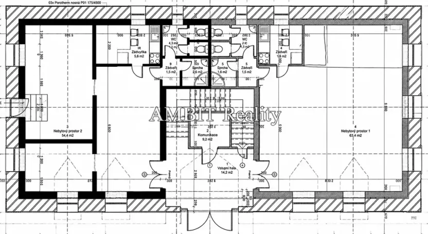 Pronájem kanceláře, Praha - Řepy, Žalanského, 80 m2