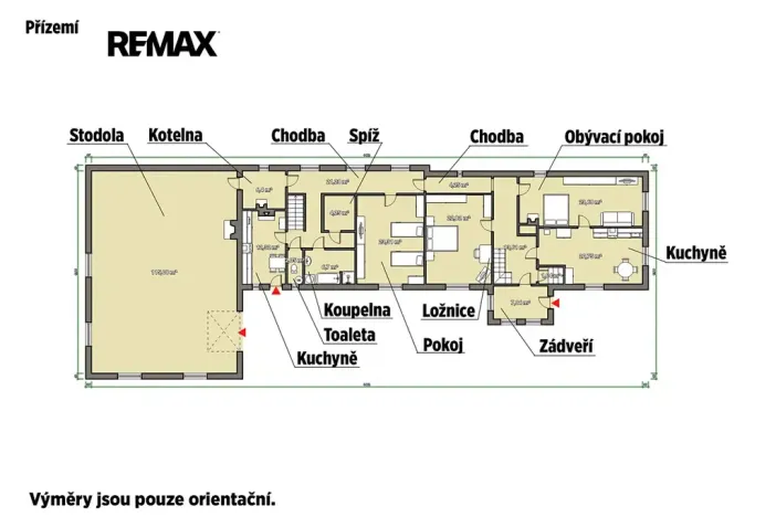 Prodej rodinného domu, Krsy, 170 m2
