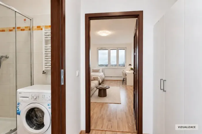 Prodej bytu 1+kk, Praha - Vysočany, Freyova, 33 m2