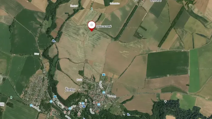 Prodej pole, Žleby, 13829 m2