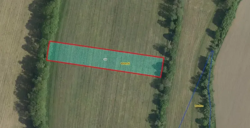 Prodej louky, Boharyně, 4750 m2