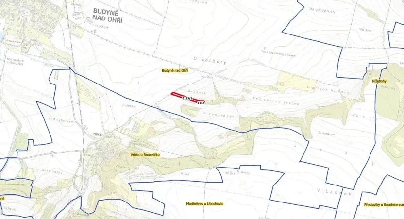 Prodej pole, Budyně nad Ohří, 7769 m2
