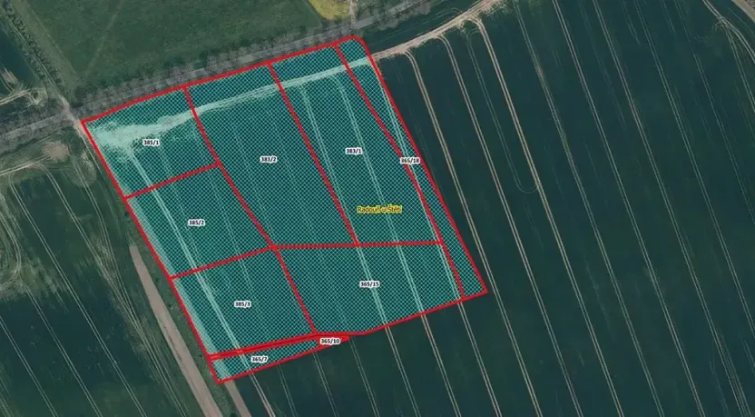Prodej podílu pole, Štětí, 14932 m2