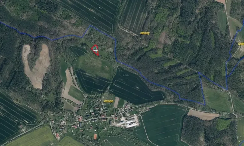 Prodej louky, Snědovice, 1482 m2