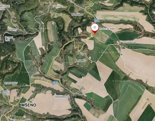 Prodej pole, Nosálov, 20721 m2