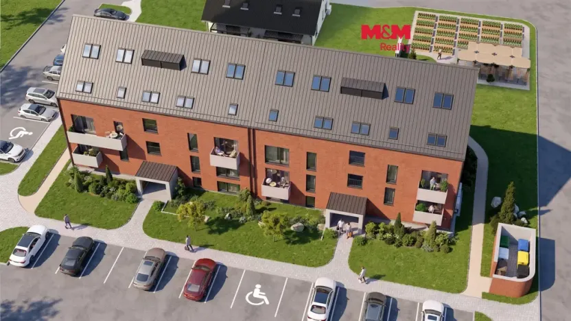 Prodej bytu 1+kk, Čestice, 27 m2