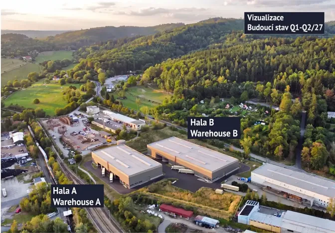 Pronájem výrobních prostor, Písek, 1500 m2