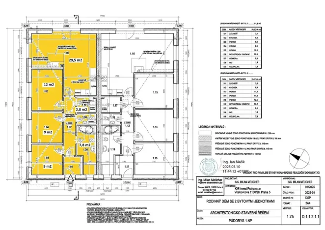 Prodej rodinného domu, Kamenné Žehrovice, Václava Drvoty, 85 m2