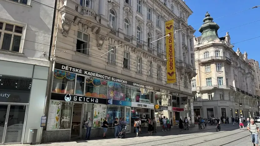 Pronájem obchodního prostoru, Brno, Masarykova, 30 m2
