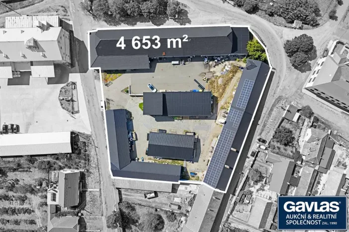 Prodej výrobních prostor, Tavíkovice, 2774 m2