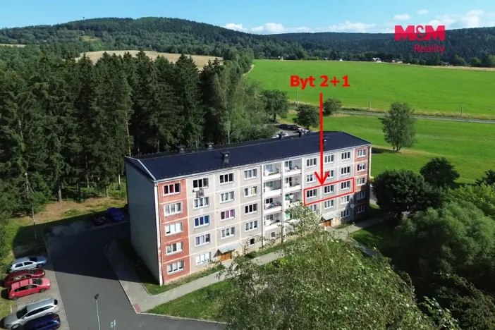 Pronájem bytu 2+1, Rotava, Sídliště, 53 m2
