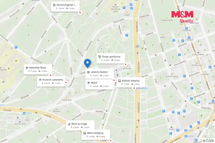 Pronájem bytu 2+1, Praha - Kobylisy, Košťálkova, 55 m2
