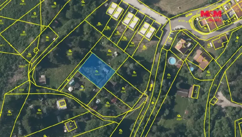 Prodej pozemku pro bydlení, Praha - Přední Kopanina, 619 m2