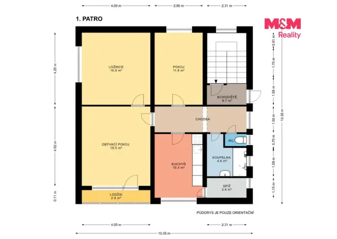 Prodej bytu 3+1, Ždánice, 65 m2