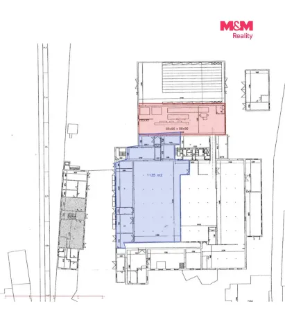 Pronájem skladu, Suchovršice, 700 m2