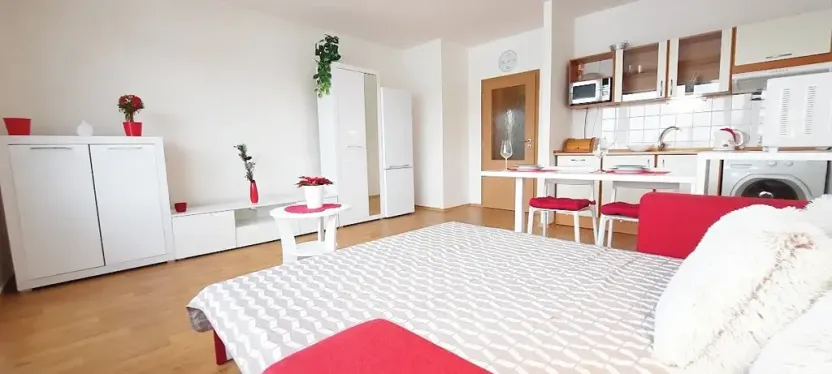 Pronájem bytu 1+kk, Brno, Sevastopolská, 38 m2