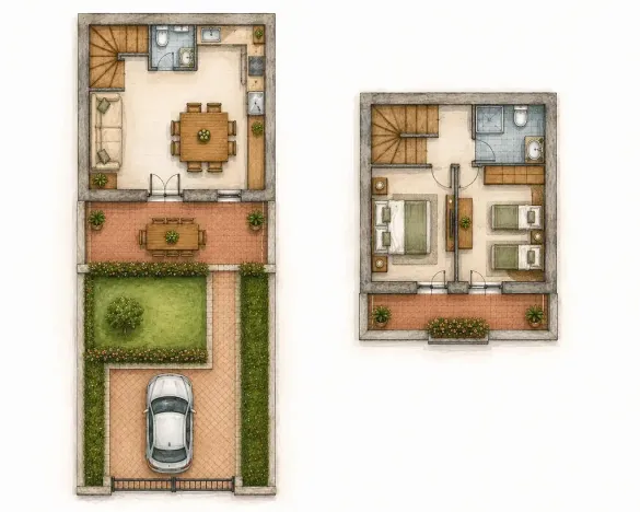Prodej domu, Viddalba, Sardinie, Itálie, 49 m2