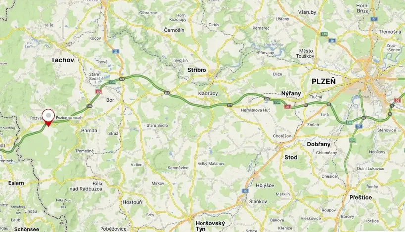 Prodej pozemku, Rozvadov, 322 m2