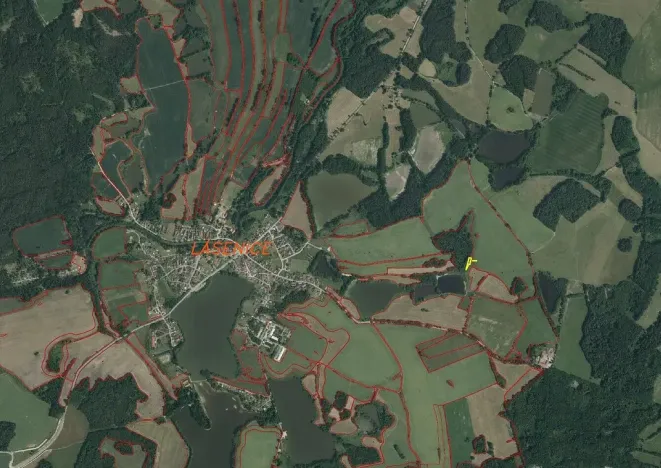 Prodej pozemku, Lásenice, 718 m2