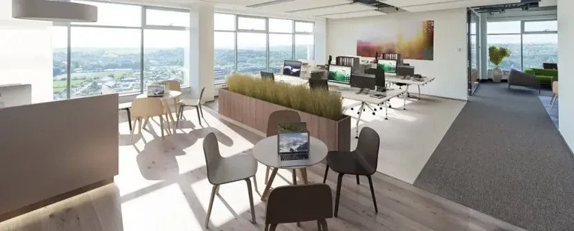 Pronájem kanceláře, Praha - Stodůlky, Bucharova, 1150 m2