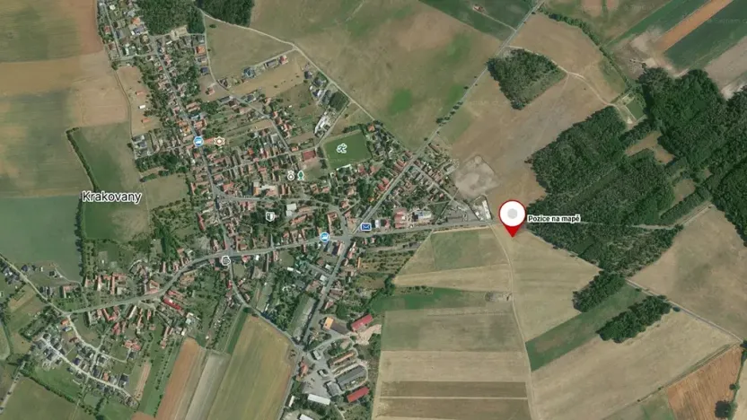 Prodej pozemku, Krakovany, 1997 m2