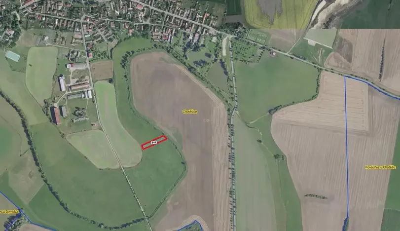 Prodej louky, Chotěšice, 1816 m2