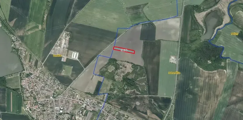 Prodej pole, Dobroměřice, 11293 m2