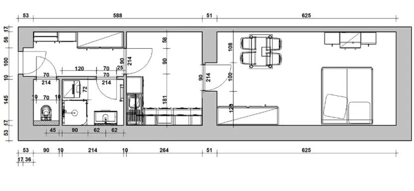 Prodej bytu 1+1, Praha - Vinohrady, Bělehradská, 41 m2